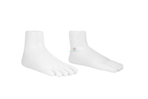 Mannequin Anklet Payal Mannequin Leg Foot Jewellery Display Stand Holder (Sold as a Pair) (White) - Image 3