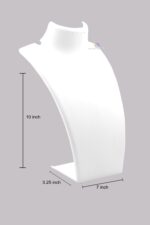 Jewellery Necklace Display Stand (COMBO 6 PCS) (10 INCH) (WHITE) - Image 2