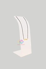 Jewellery Necklace Display Stand, Mangal Sutra Stand, Chain Stand (COMBO 6 PCS) (12 INCH) (WHITE) - Image 3