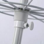 Metal 7 Layered Rotating Jewellery, Chains, Earrings, Bracelet, Necklace Stand For Display (White) - Image 2