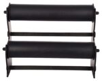 Jewellery 2 Roll Bangle Display Stand (Black) - Image 3
