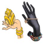 Mannequin Hand Finger Jewellery Chain Ring Bracelet Display Stand Holder Mannequin - Image 7