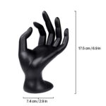 Mannequin OK Hand Finger Jewellery Glove Ring Bracelet Display Stand Holder Mannequin (BLACK) - Image 4