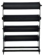 Jewellery 4 Roll Bangle Display Stand (Foldable) Black - Image 2