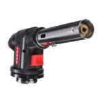 Camping Welding Gas Torch Blow Torch Flame Gun Butane (Silver-Black) - Image 6