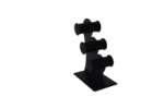 Jewellery 3 Roll Bangle Display Stand (Black) - Image 3