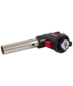Camping Welding Gas Torch Blow Torch Flame Gun Butane (Silver-Black) - Image 8