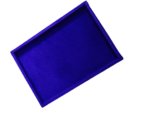 Jewellery Display Velvet Tray 12x15 Blue - Image 4