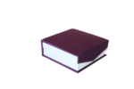 Jewellery Velvet Bangle Box 4"x 4" Inch Purple - Image 3