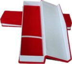 Jewellery Chain Storage Box 12″X 3″ Inch Red Combo (Pack Of 2) - Image 3