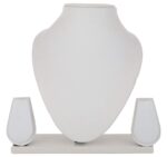 Jewellery Necklace Earring Display Stand 08 Inch White