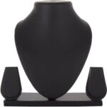 Jewellery Necklace Earing Display Stand 8 Inch (Black)