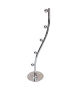 5- ROD Stainless Stell Hooks Wall Drope Hanger/Shop/Showroom Display Door Hanger - Image 2
