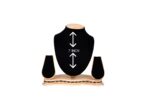 Jewellery Necklace Display Stand Wooden Polish 7 Inch Black - Image 2
