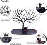 Jewellery Deer Tree Stand Display Necklace Ring Earring Holder (Black) - Image 4