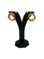 V Type Plastic Earring Stand Combo (Black) (Pack of 3) - Image 3