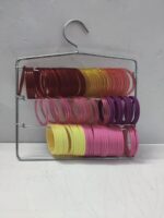 3 Layer Metal Premium Stainless Steel for Storage Capacity of 400 Bangles Jewellery Organizer - Image 2