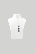 Jewellery Necklace Display Stand Combo (06 PCS) (10 INCH) (WHITE) - Image 2