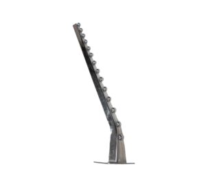 14 Ball Square Pipe 2 PCS Stand Stainless Steel Heavy Duty Display Hook Hanger with Hardware Fitting - Image 2