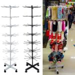 7 Layer Rotating Jewellery, Chains, Earrings, Bracelet, Necklace Stand For Display Jewellery Organizer (Black)