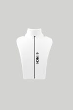 Jewellery Necklace Display Stand Combo (06 PCS) (06 INCH) (WHITE) - Image 2