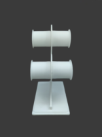 Plastic Bangle Display Stand White (2 Roll White) - Image 3
