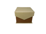 Cream Jewelry, Bangle, Watch, Box (With Pillow) 4"x 4"x 3"INCH (Lx Bx H) Gift, Storage ,Vanity Box - Image 7
