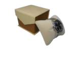 Cream Jewelry, Bangle, Watch, Box (With Pillow) 4"x 4"x 3"INCH (Lx Bx H) Gift, Storage ,Vanity Box - Image 3