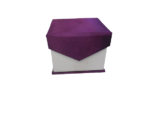 Purple Jewelry, Bangle, Watch, Box (With Pillow) 4"x 4"x 3"INCH (Lx Bx H) Gift, Storage ,Vanity Box - Image 5