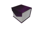 Purple Jewelry, Bangle, Watch, Box (With Pillow) 4"x 4"x 3"INCH (Lx Bx H) Gift, Storage ,Vanity Box - Image 3