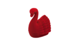 Fancy Duck Ring Box Jewelry Box Red Marriage Vanity Box