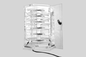 Electric Earring Rotating Display Stand 6 Layer ON-OFF Switch (Acrylic)(Led)