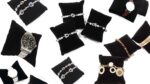 12 Pcs PU Leather Small Bracelet Watch Pillow Bangle Cushions for Jewelry Displays, 4x3 inch - Image 9