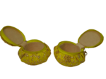 Jewellery Bangle Box Embroidery Matki Fancy (Yellow) (Combo 2 Pcs) - Image 3