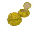 Jewellery Bangle Box Embroidery Matki Fancy (Yellow) (Combo 2 Pcs) - Image 4
