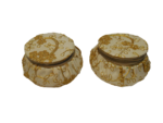 Jewellery Bangle Box Embroidery Matki Fancy (Cream) (Combo 2 Pcs)