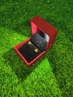 LED Light Velvet Jewellery Earring Box 3" x 3" INCH (Red) - Image 2