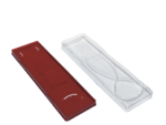 Jewellery Chain Storage Box Big With Earring Maroon-Transparent Combo (Pack Of 2) - Image 4