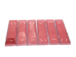 Jewellery Chain Storage Box Maroon-Transparent Combo (Pack Of 6)