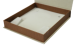 Jewellery Necklace Earring Pendant Half Set Box 7"x 8" INCH (Cream) - Image 6