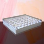 Acrylic Ring Velvet Storage Box, Display Box (48) (White) - Image 2