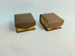 Jewellery Earring Box Gift Box Combo (Pack Of 2) Brown - Image 2