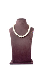 Fiber Jewellery Necklace Display Stand In Sued Velvet 12 Inch (Brown)