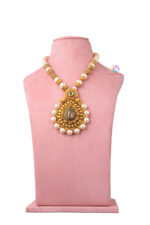 Fiber Jewellery Necklace Display Stand In Sued Velvet 12 Inch (Pink)