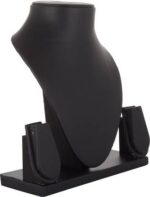 Jewellery Necklace Earring Display Stand 15 Inch Black - Image 3