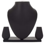 Jewellery Necklace Earring Display Stand 15 Inch Black - Image 2