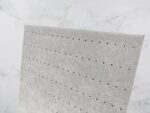 60 Hole Earring & Nosepin Stand Grey in Velvet - Image 4