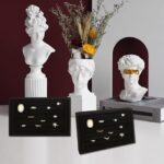 Ring Velvet Jewelry Organizer Tray Stackable Drawer And Storage Display Rings (Black) - Image 6