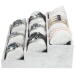 12 Watch Sued Velvet Tray Jewellery Watch Drawer Stackable ( 2 in 1 Tray) - Image 4