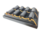 8 Bangle Jewellery Display Wooden Tray For Counter (Black) - Image 4